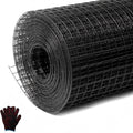 Art3D 1 2In. Black 48In.X100Ft Square Hardware Cloth Roll For Fencing Cages And Coops 48In X 100Ft