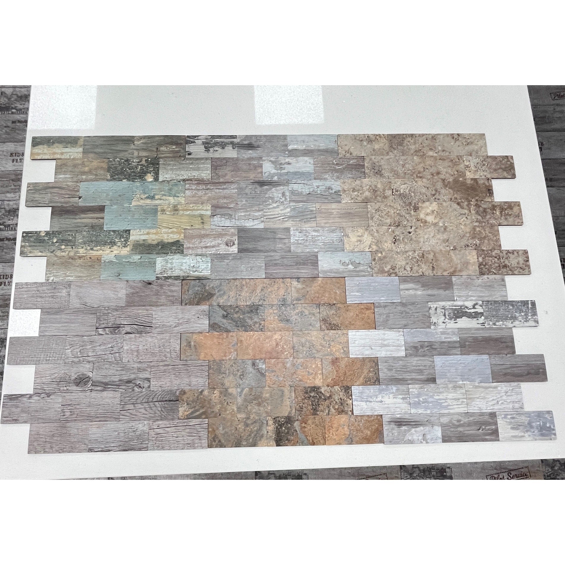 Art3D 11.5 X11.4 Peel And Stick Tile 10 Pack Pvc Composite Laminate Material