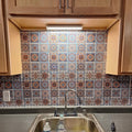 Art3D 12 12 Vinyl Peel And Stick Backsplash Tile 10 Pack Gray Talavera Mexican Style