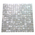 Ar3D 12 X12 Mother Of Peral Tile Square White With Seams 10 Pack