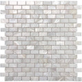 Ar3D 12 X12 Mother Of Peral Tile White Opal Subway Pattern 10 Pack