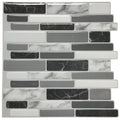 Art3D 12 12 Vinyl Peel And Stick Backsplash Tile 10 Pack Marbel Grey