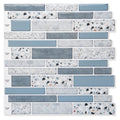 Art3D 12 12 Vinyl Peel And Stick Backsplash Tile 10 Pack Aqua Stone Look