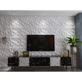 Art3D 3D Wall Panels Pvc Crossing Lines Design 32 Sq.Ft