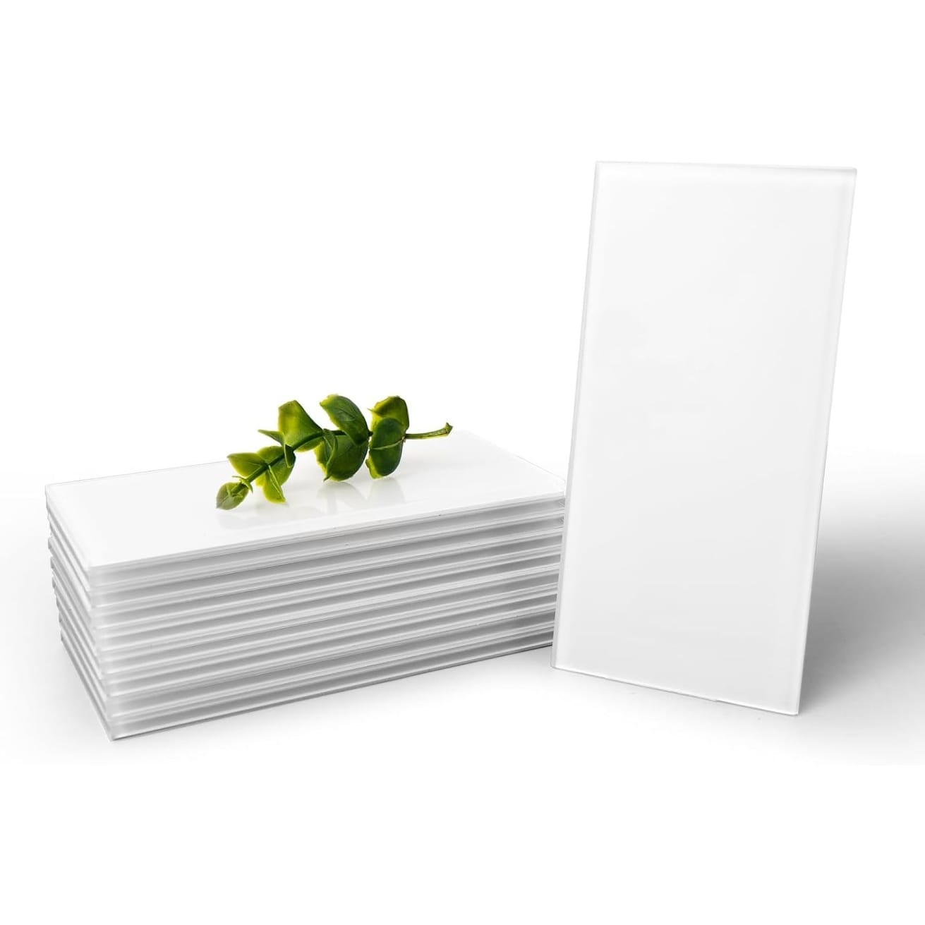 Art3D 3 X 6 Peel And Stick Glass Tiles For Kitchen Backsplash Subway Backsplash Tiles