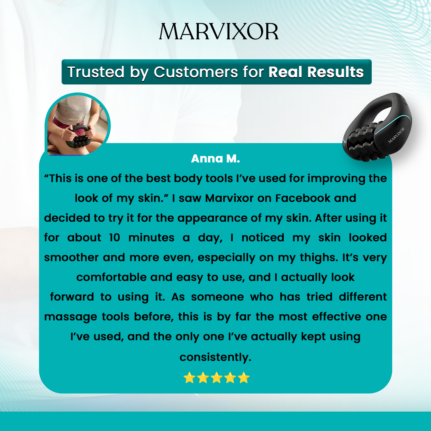 RollGlow™ — Le Rouleau Anti-Cellulite