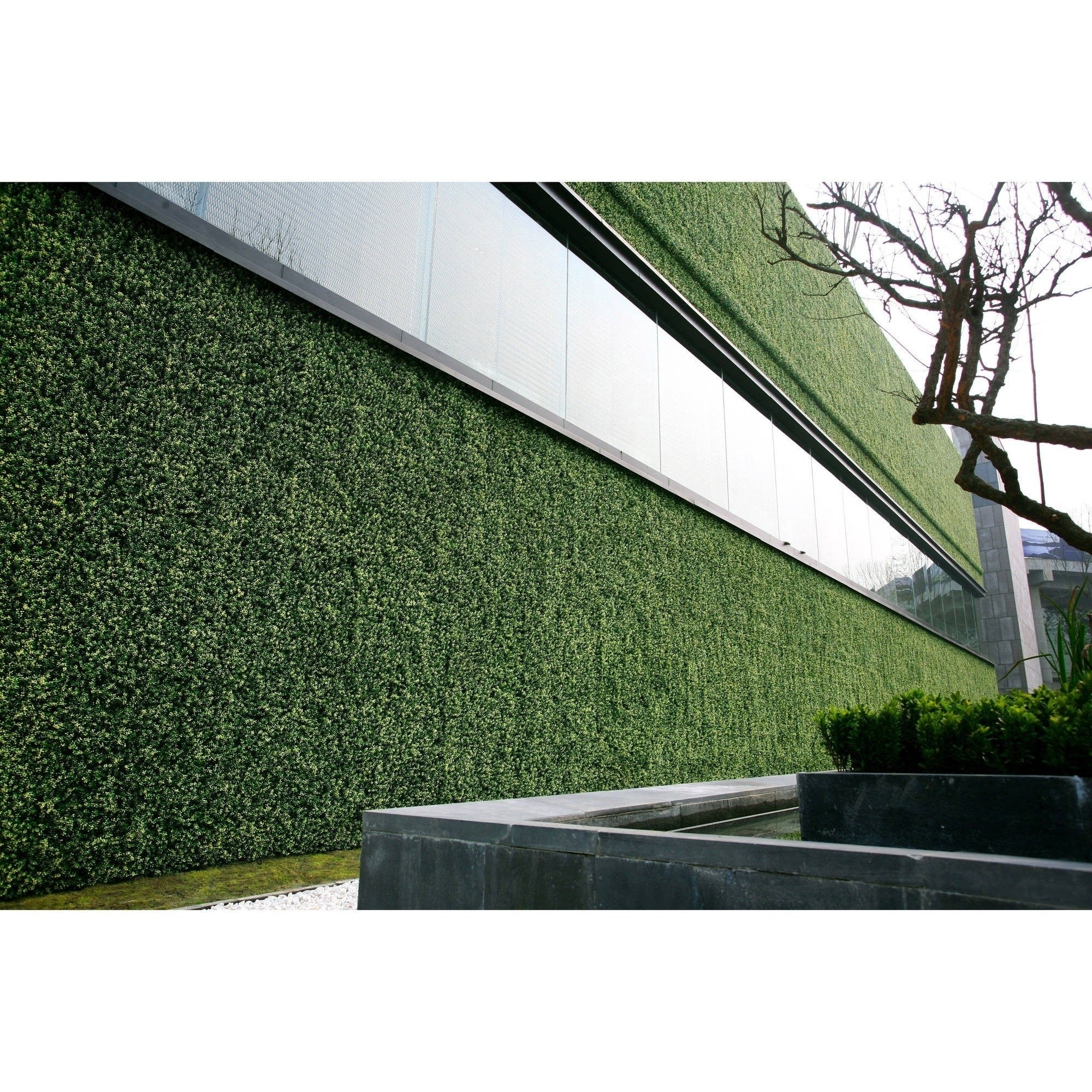 Artificial Boxwood Hedge Greenery Panels 10 X10 Pc 24Pc