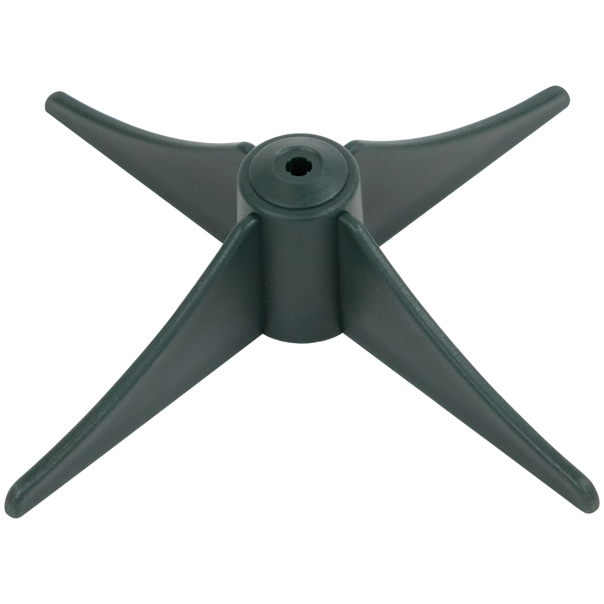Green Plastic Christmas Tree Stand For 2 2.5 Artificial Trees