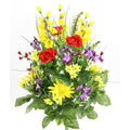 Artificial Dahlia Morning Glory 30 Stems Decoration Arrangement 86 X 13