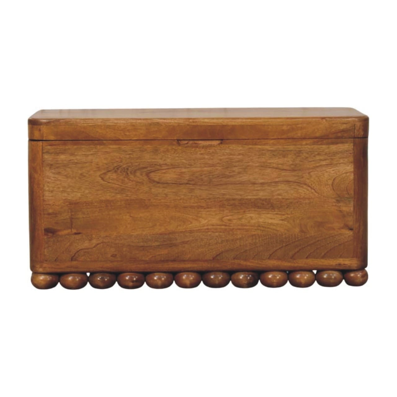 Artisan Furniture Solid Wood Bola Storage Trunk Bench