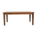 Artisan Furniture Solid Wood Classic Golden Teak Solid Wood Dining Table Brown
