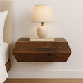 Artisan Furniture Solid Wood Prisma Wall Mounted Unit Brown
