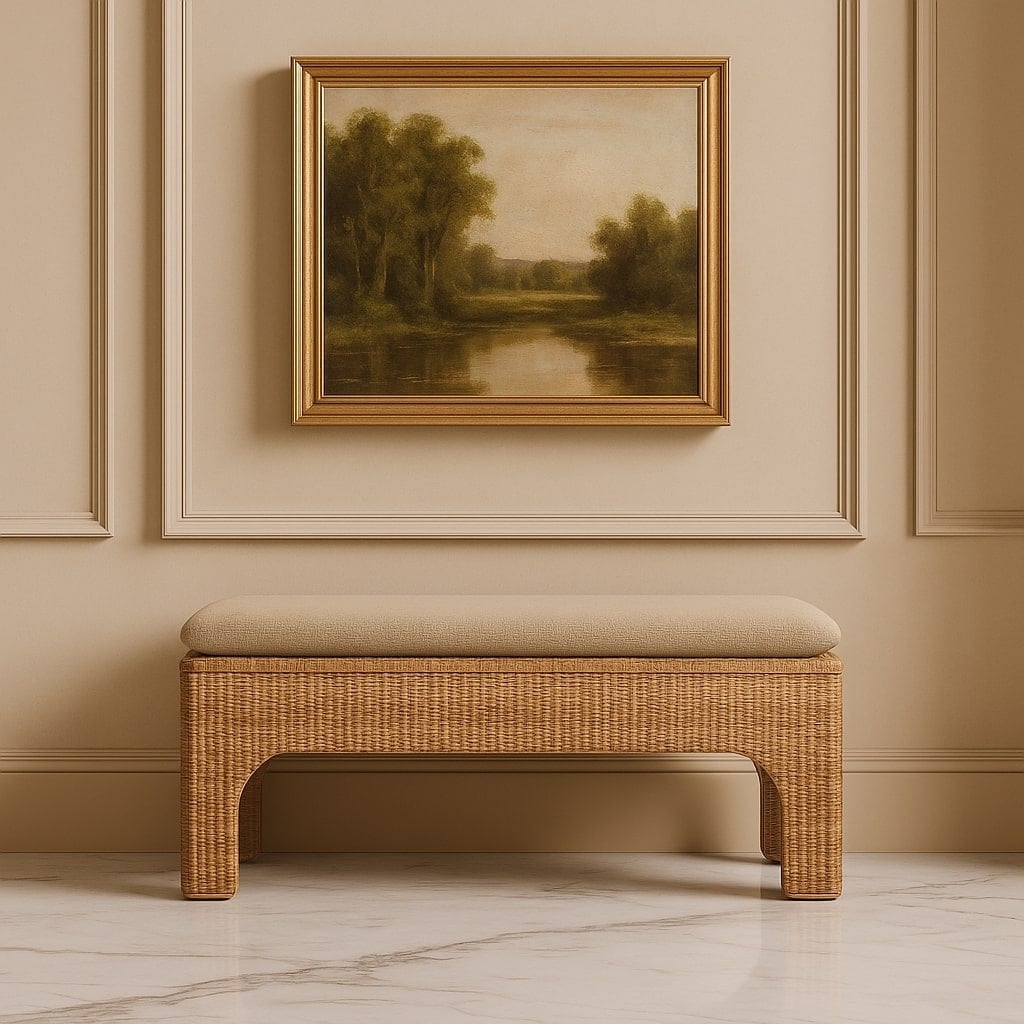 Artisan Furniture Solid Wood Rattan Harmony Beige