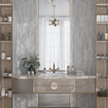 Artisana 3X12 In. Textured Etched Linear Wave Elongated Subway Wall And Floor Tile 5 Sq Ft Case 20 Pack