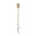 Artissance 12 Inch Long Jade Chinese Calligraphy Brush With Live Edge Neutral Handle