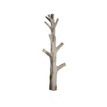 Decorative Half Tree Wall Rack 77 Inch Tall Natural Wood Finish