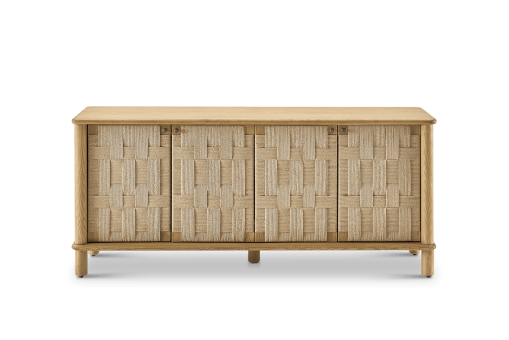Ashen Papercord Sideboard