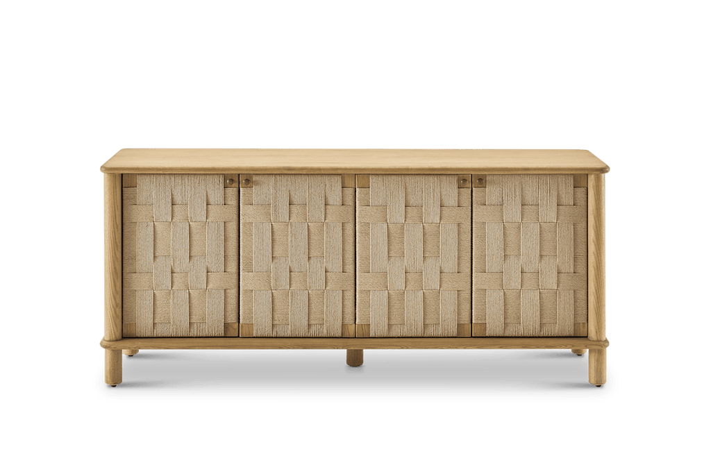 Ashen Papercord Sideboard