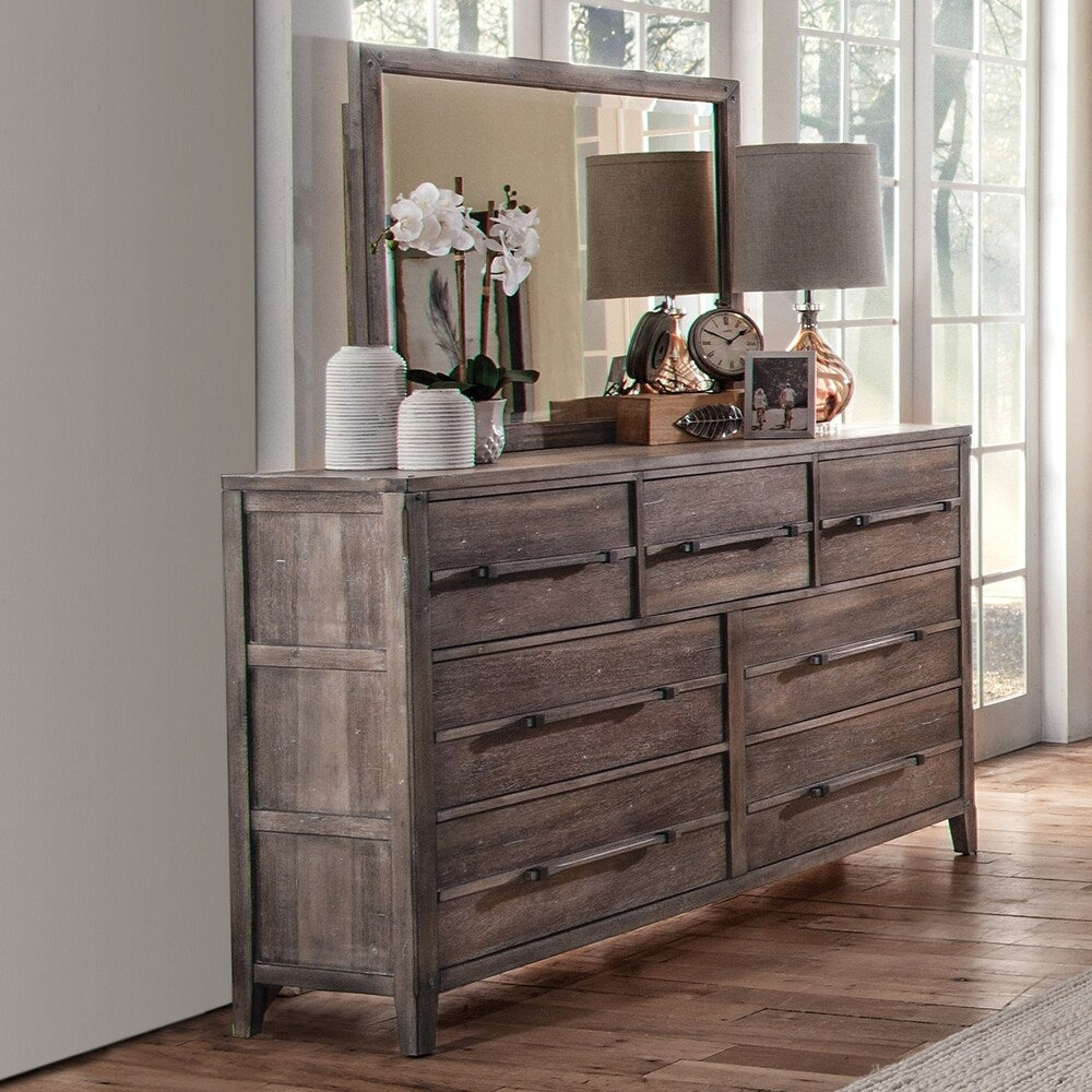 Asher 7 Drawer Dresser And Mirror By Greyson Living