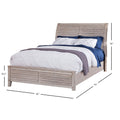 Asher Sleigh Bed By Greyson Living