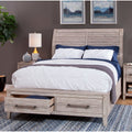 Asher Sleigh Storage Bed By Greyson Living