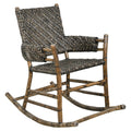 Asheville Park Natural Rattan Rocking Chair