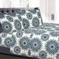 Ashley 4 Piece Patterned Deep Pocket Sheet Set