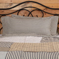 Grey Farmhouse Bedding Vhc Ashmont Ticking Stripe Pillow Case Set Of 2 Cotton Striped