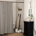 Ashmont Ticking Stripe Shower Curtain 72X72