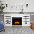 Ashton Grand Media Electric Fireplace By Real Flame