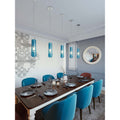 Spun 1 Light Satin Nickel Pendant