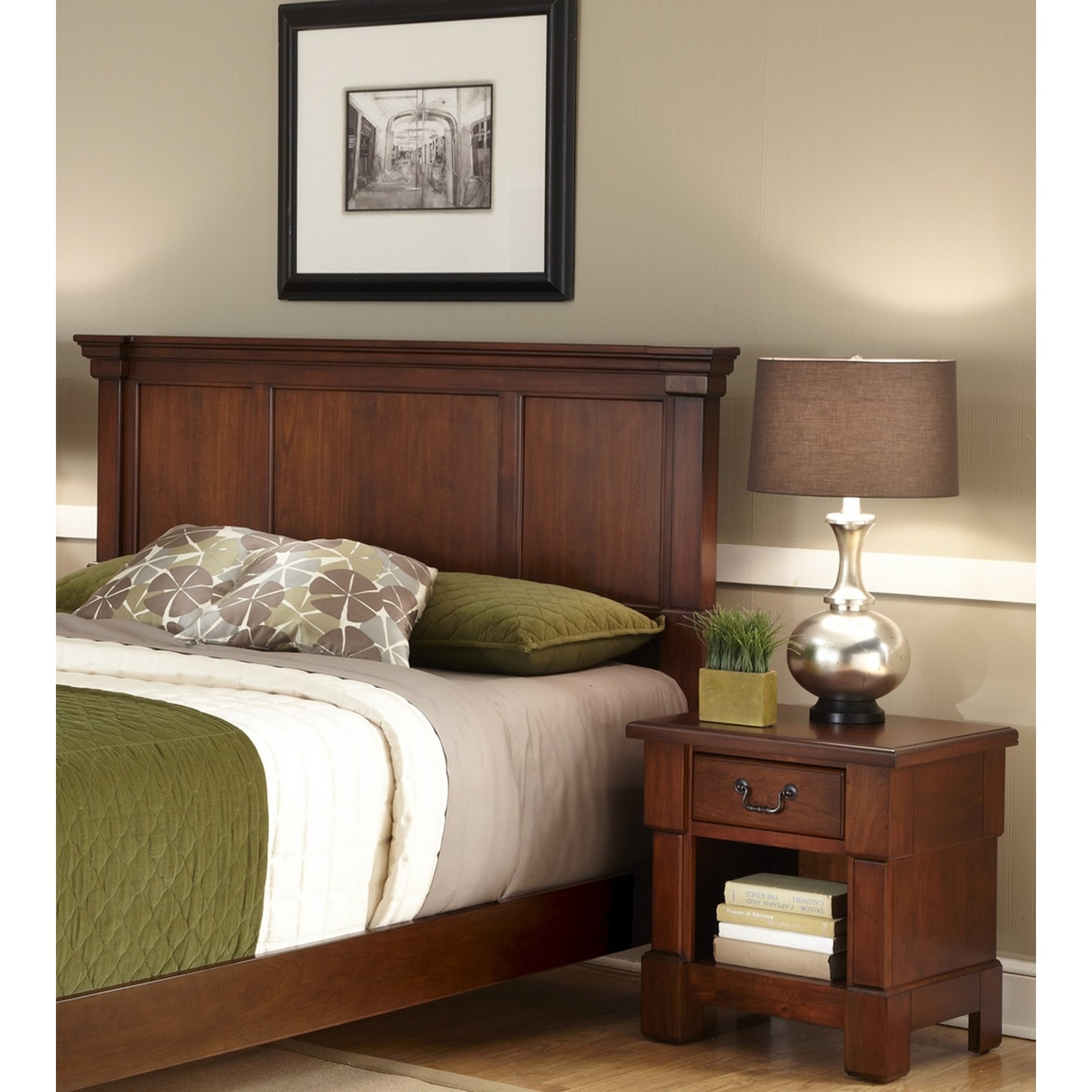 Copper Grove Morton King California King Headboard Nightstand