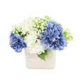 Assorted Hydrangea And Babys Breath Arrangement