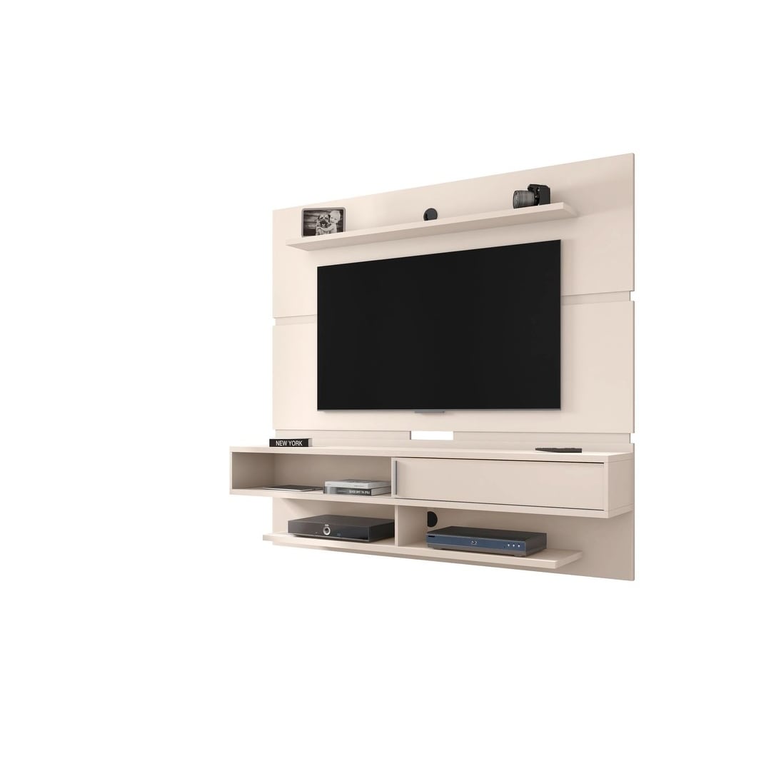 Carbon Loft Mcneil Floating Entertainment Center With Shelves