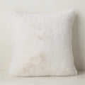 Astor Warm White Faux Fur Throw Blanket 50inx70in
