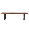 Athea Butterfly Live Edge Dining Table 120 120