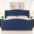 Athens Upholstered Tufted Wingback Bed By Jennifer Taylor Home