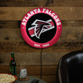 Atlanta Falcons Led Metal Lit Wall Sign Decor