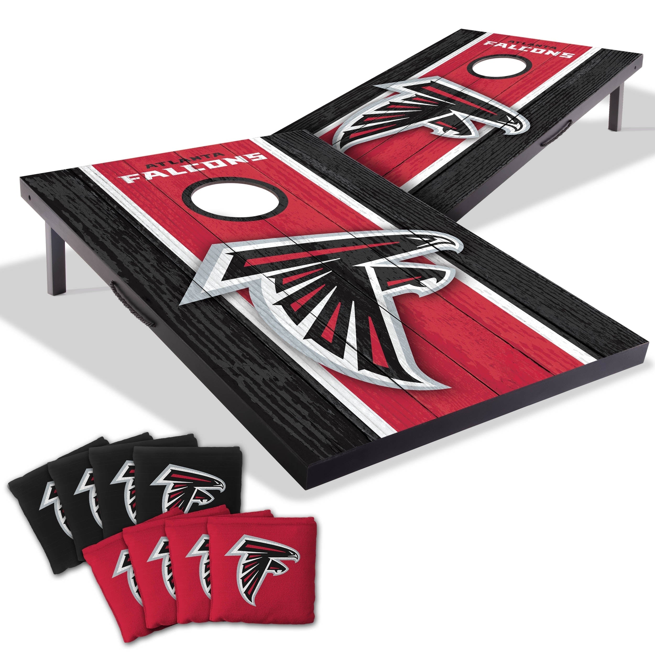 Atlanta Falcons Nfl Compact 2X3 Tailgate Cornhole Board Set