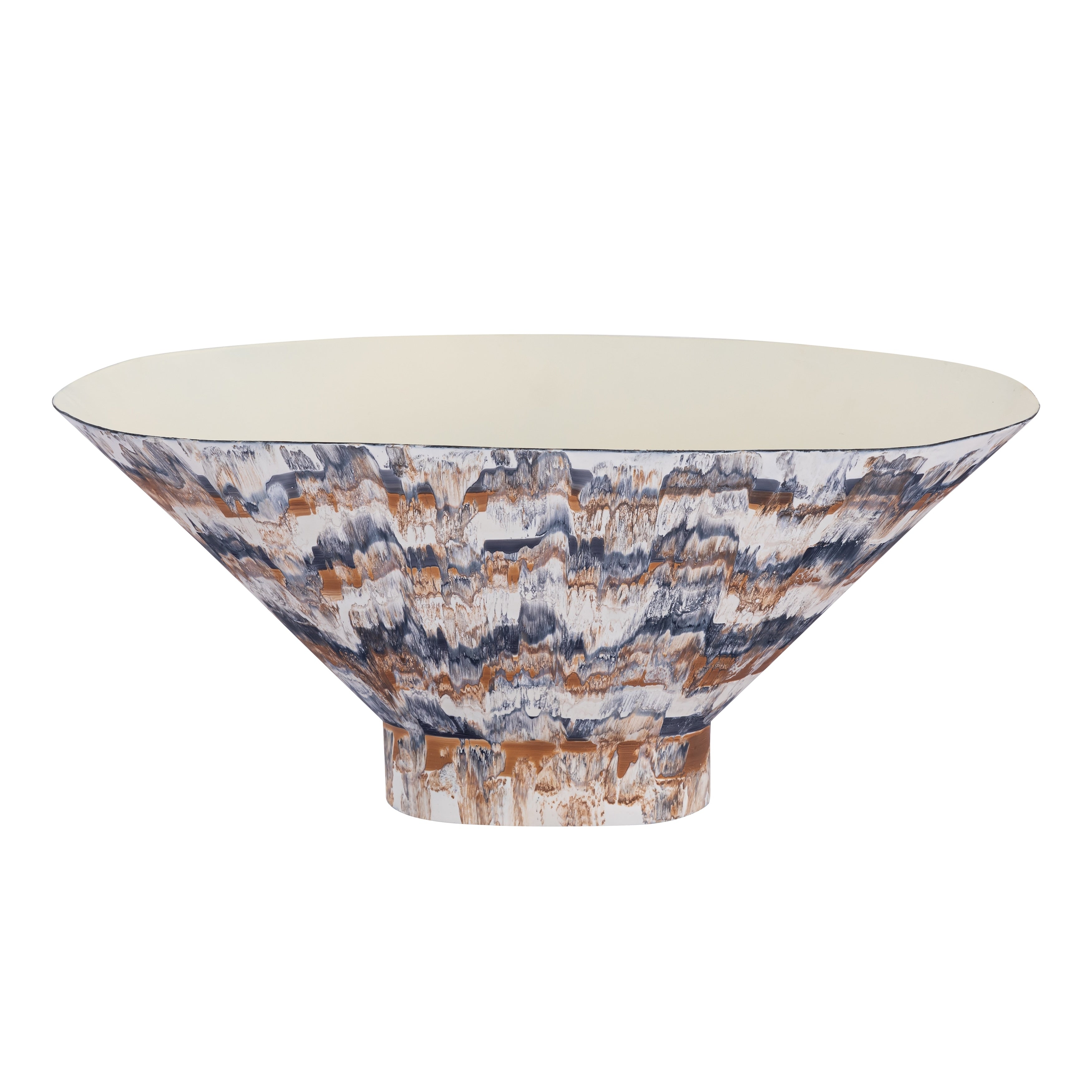 Atlas Adler Centerpiece Metal Bowl