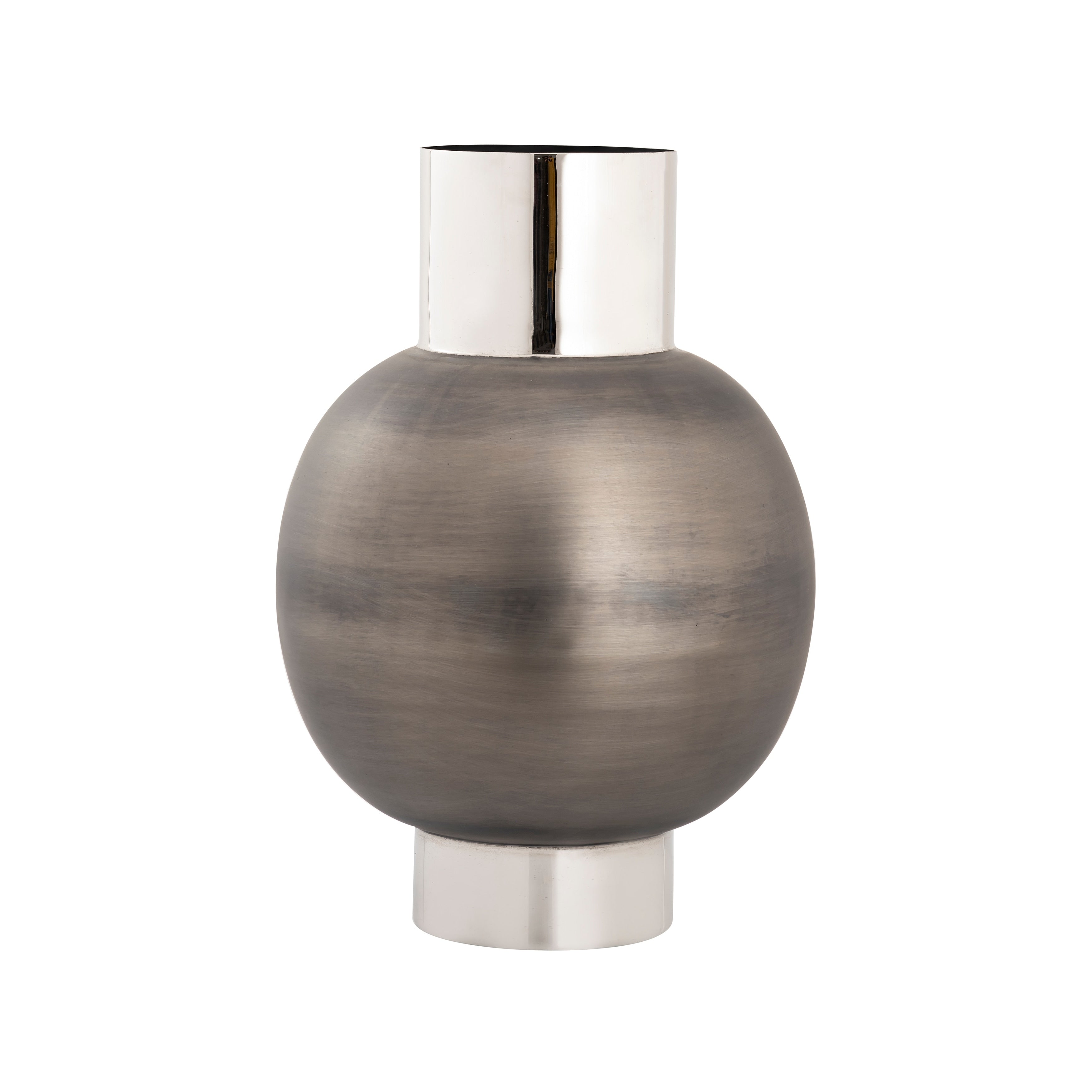 Atlas Allred Metal Two Tone Oversized Vase