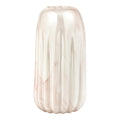 Atlas Amplitude Pale Pink Marbled Glass Vase