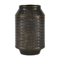 Atlas Armil Black And Gold Flecked Vase