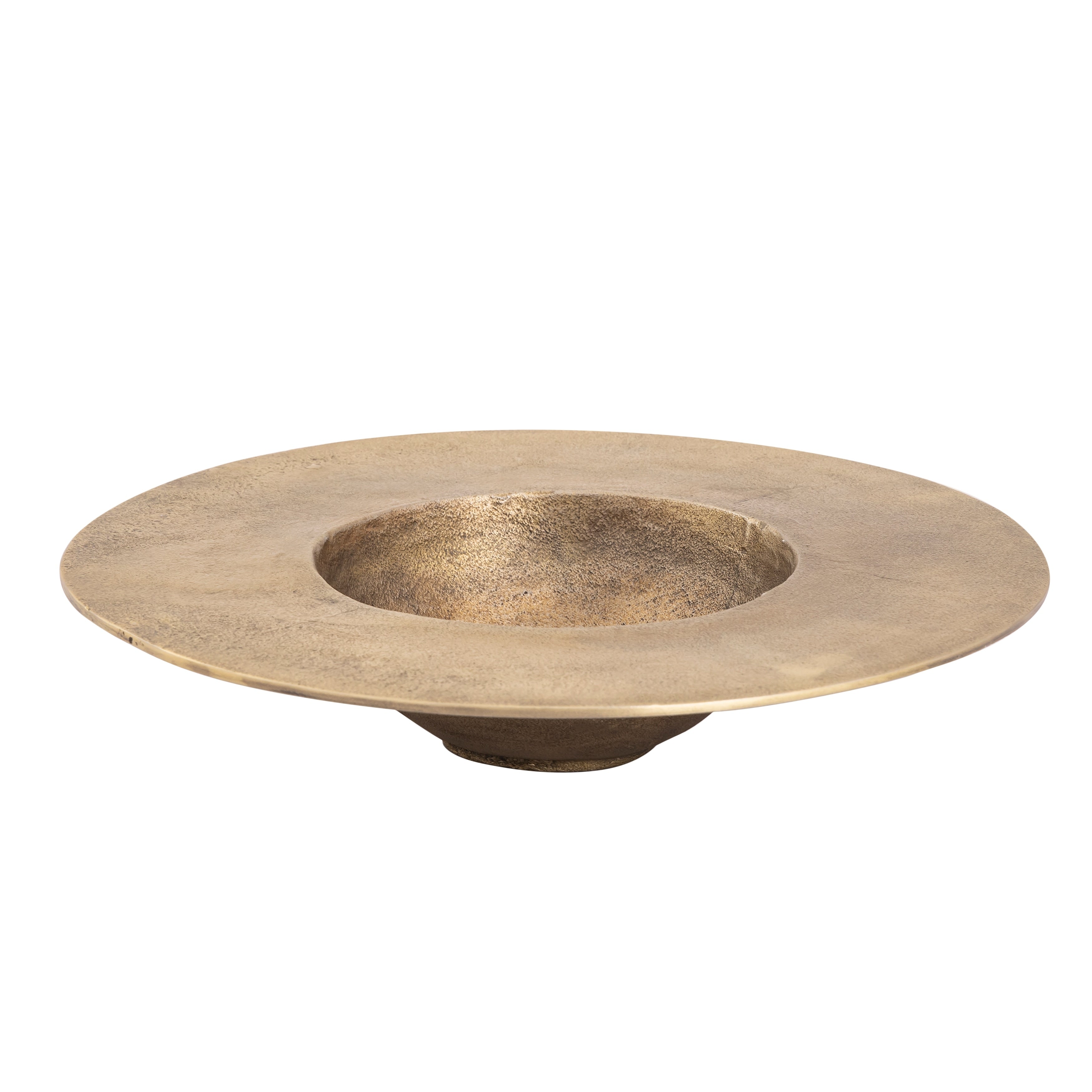 Atlas Barish Hammered Metal Decorative Plate