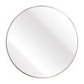 Atlas Beni Metal Framed Round Mirror