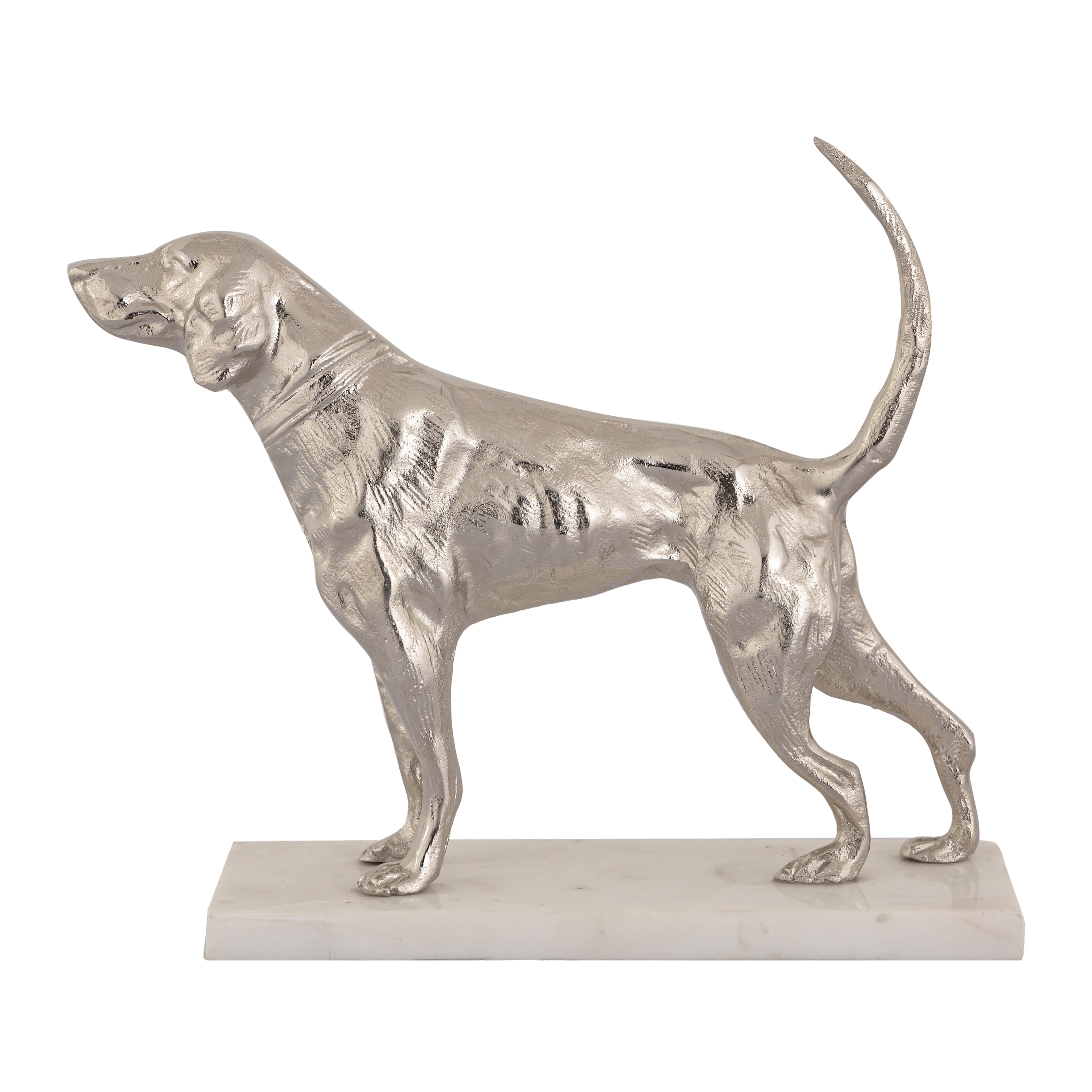 Atlas Bergie Wood And Linen Display Plate 10 Inch Tall