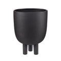 Atlas Booth Matte Black Earthenware Bowl