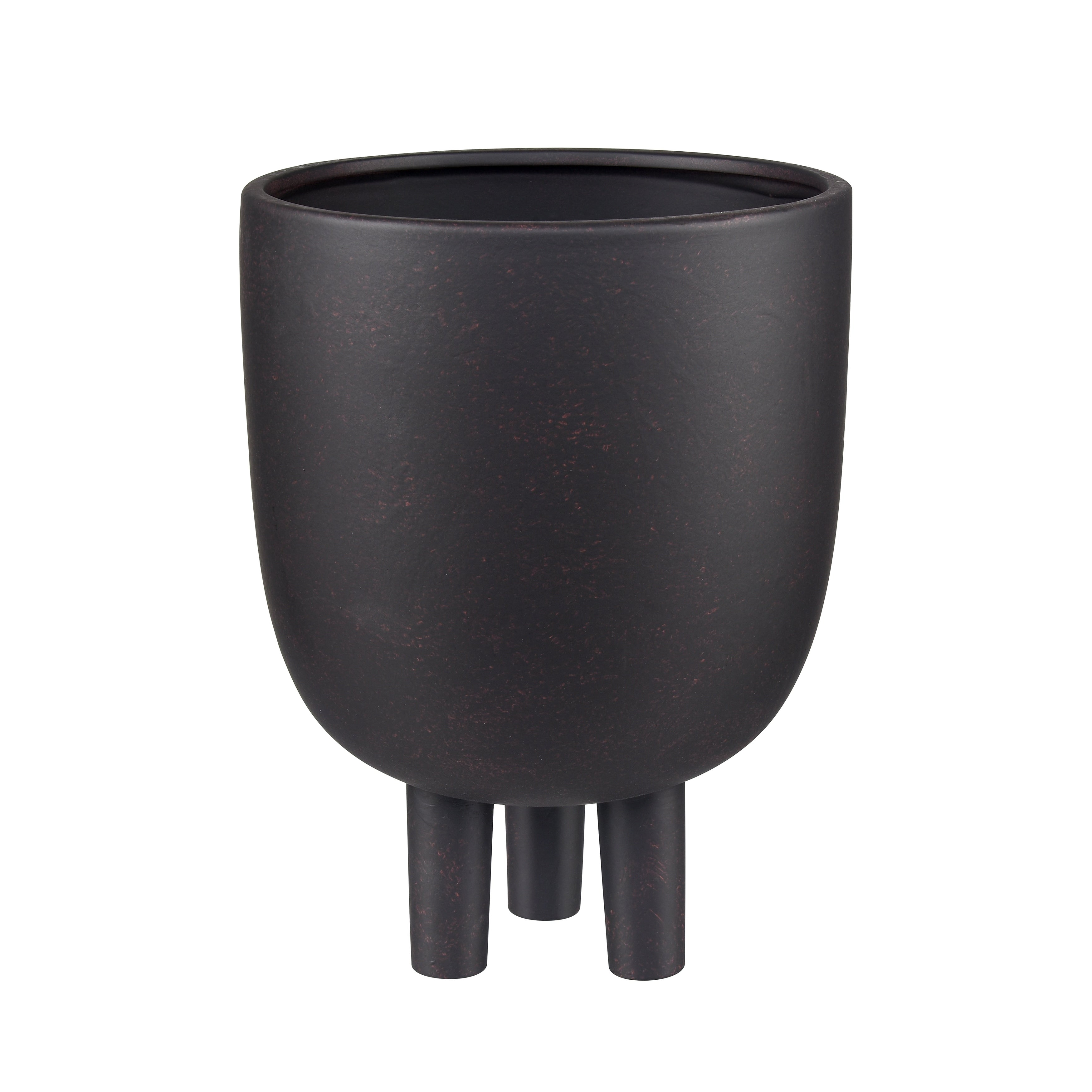 Atlas Booth Matte Black Earthenware Bowl