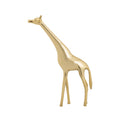 Atlas Brass Giraffe Sculpture