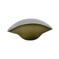 Atlas Braund Two Tone Olive And White Bowl 11.5 Inch Wide